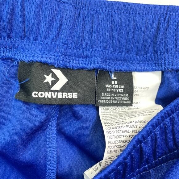 Converse All Star Mesh Boys  Large  12-13 Years Shorts blue - Picture 7 of 9